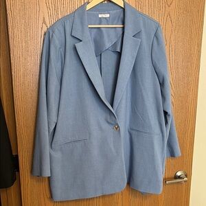 Maurices Light Blue blazer
